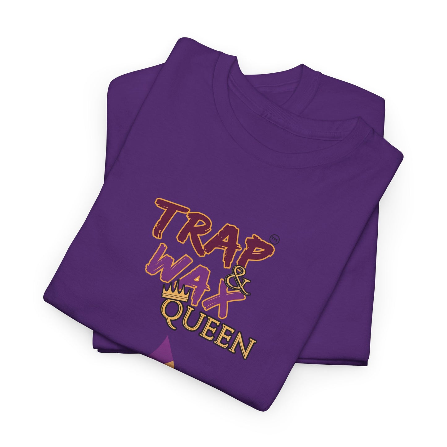 Unisex Heavy Cotton Tee: Trap & Wax