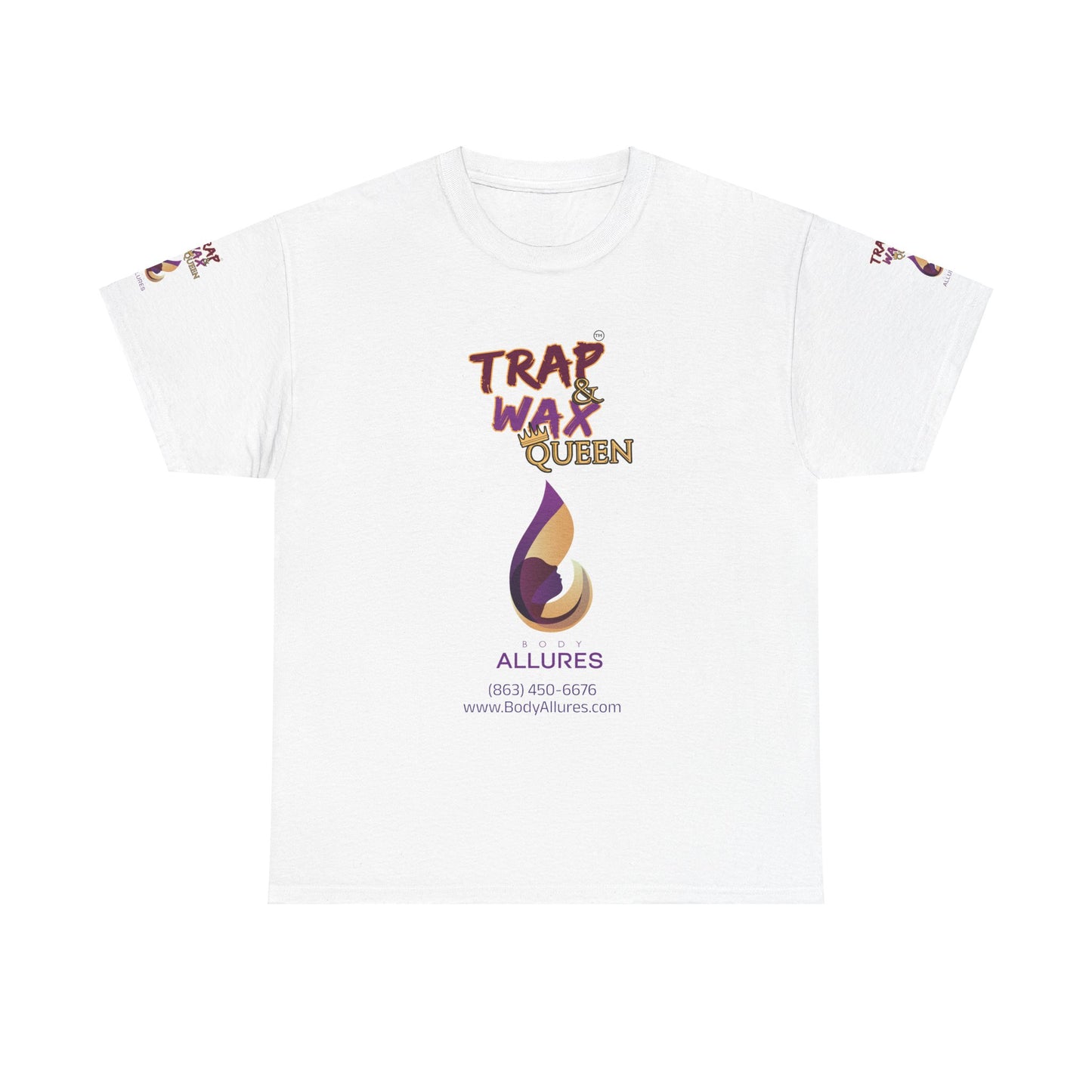 Unisex Heavy Cotton Tee: Trap & Wax