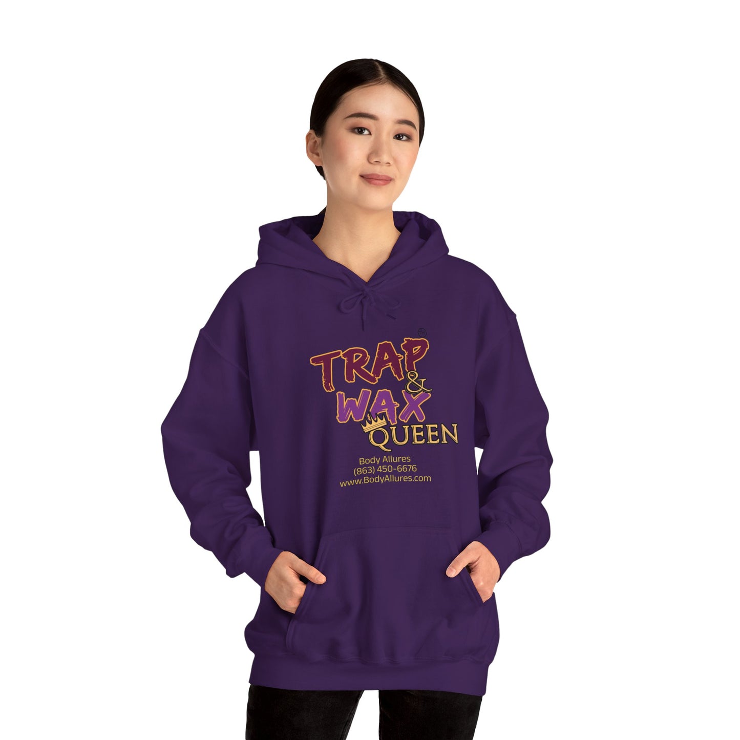 Unisex Heavy Blend™ Hooded Sweatshirt: Trap & Wax