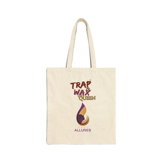 Cotton Canvas Tote Bag: Trap & Wax