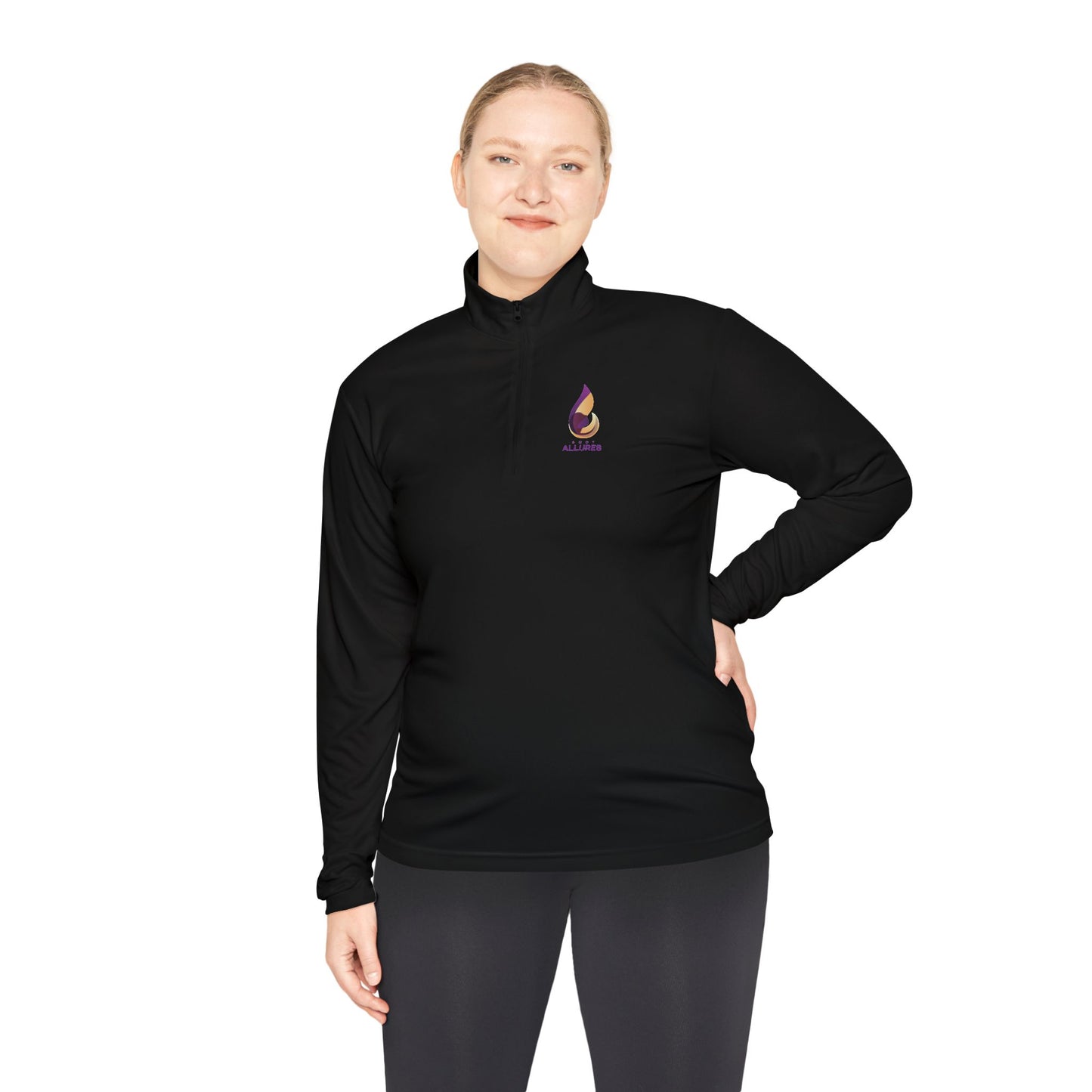 Unisex Quarter-Zip Pullover: Body Allures