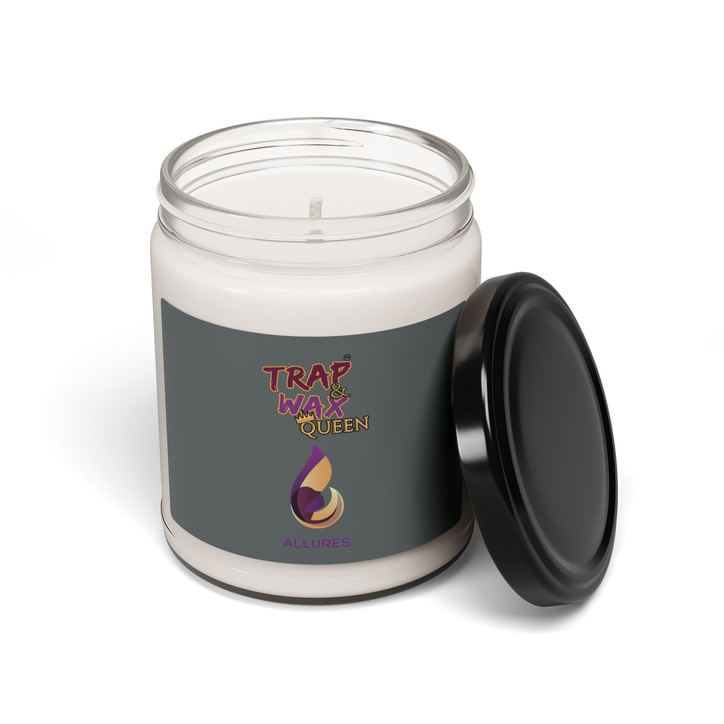 Scented Soy Candle, 9oz: Trap & Wax