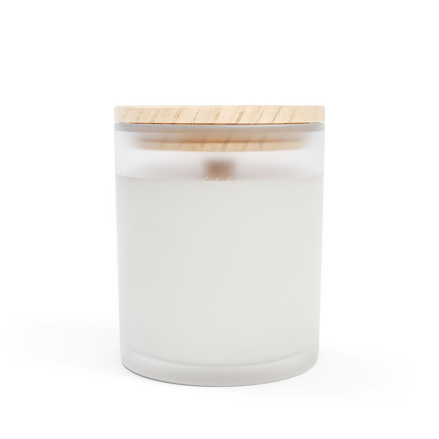 Frosted Glass Candle, 11oz: TrapNWax