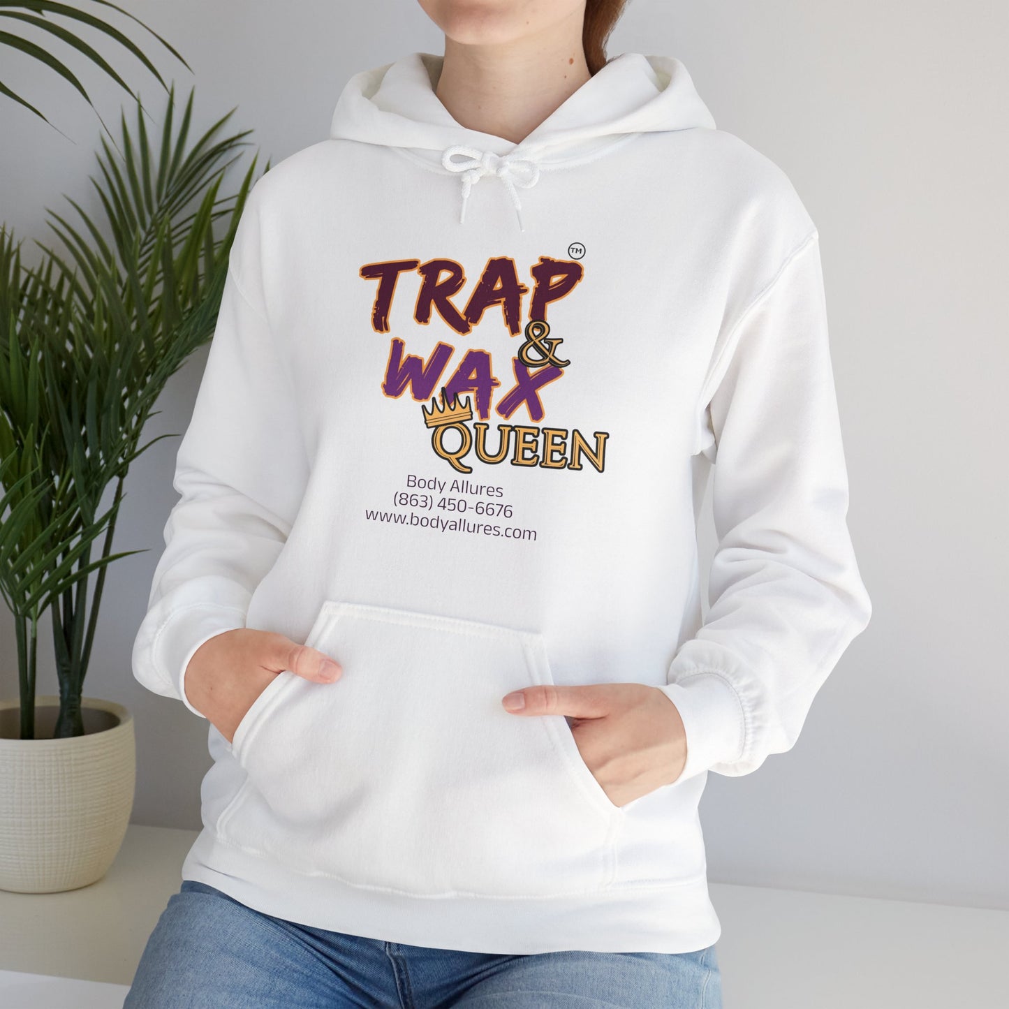 Unisex Heavy Blend™ Hooded Sweatshirt: Trap & Wax