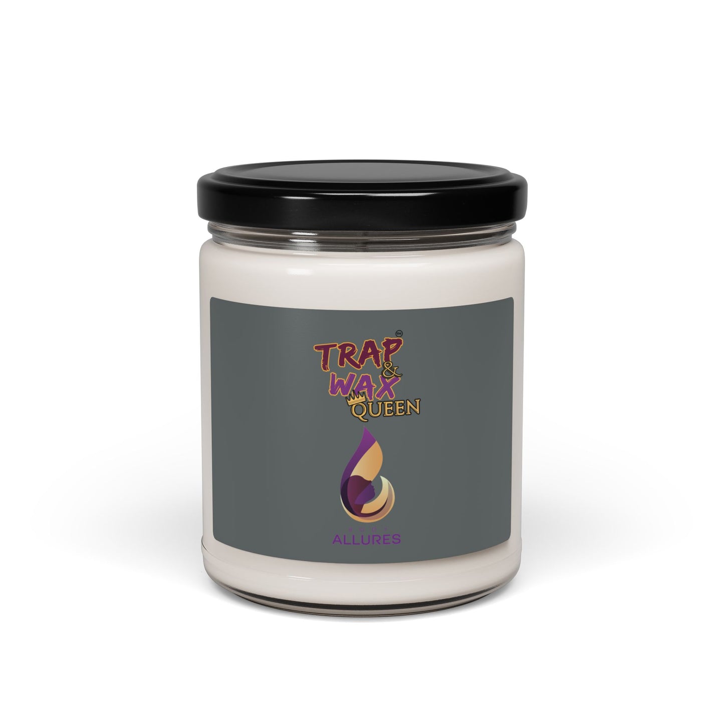 Scented Soy Candle, 9oz: Trap & Wax