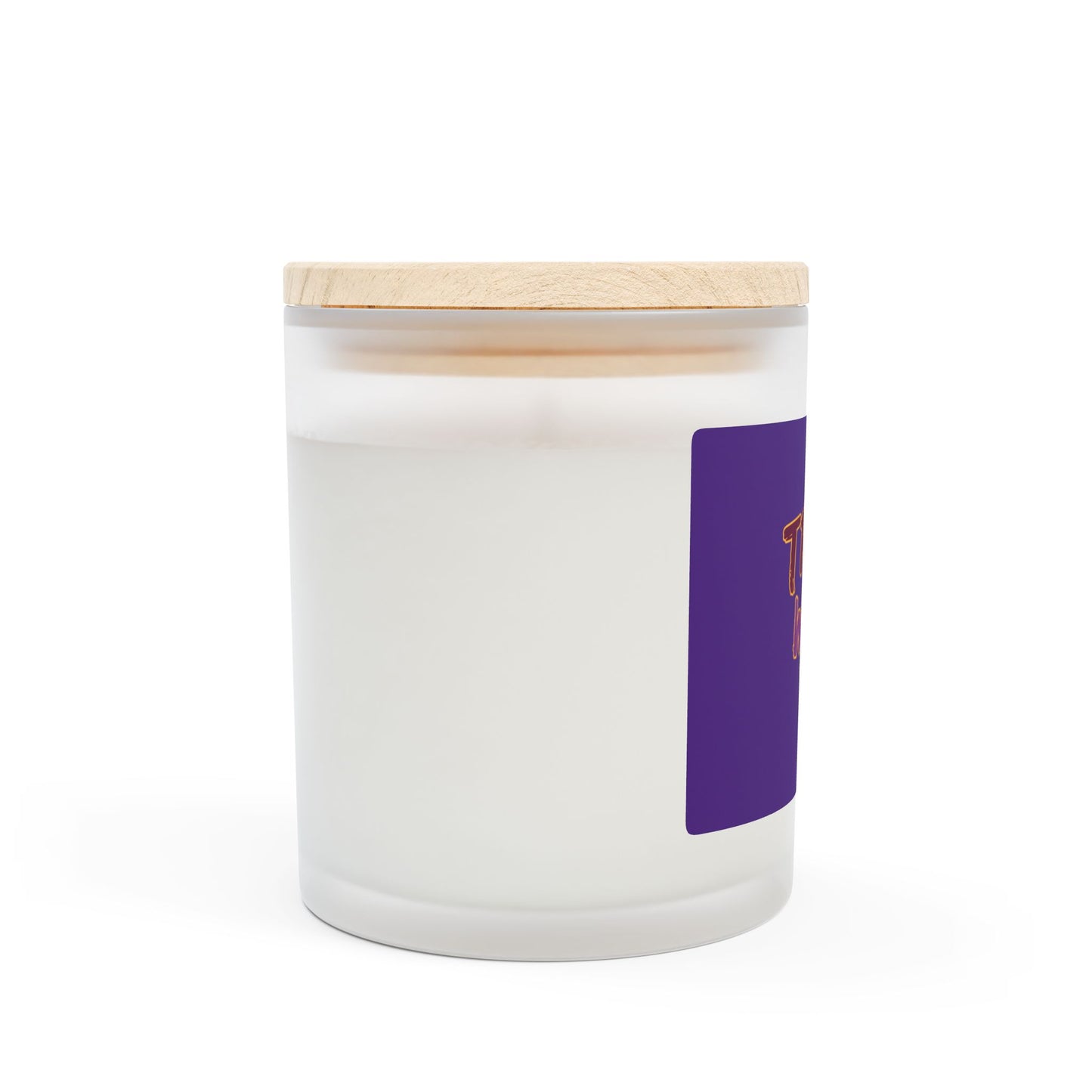 Frosted Glass Candle, 11oz: TrapNWax