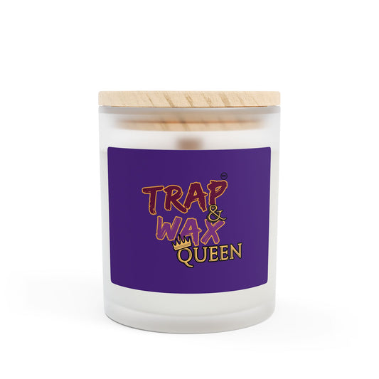 Frosted Glass Candle, 11oz: TrapNWax